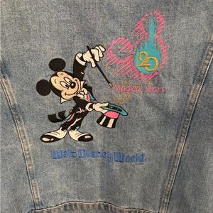 Disney 20th anniversary denim jackets.